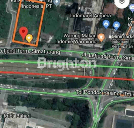 Kavling di TB Simatupang Jakarta Selatan