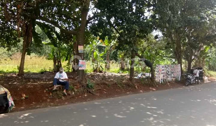 TANAH LUAS LOKASI DI PINGGIR JALAN @RAWA DENOK (EW)