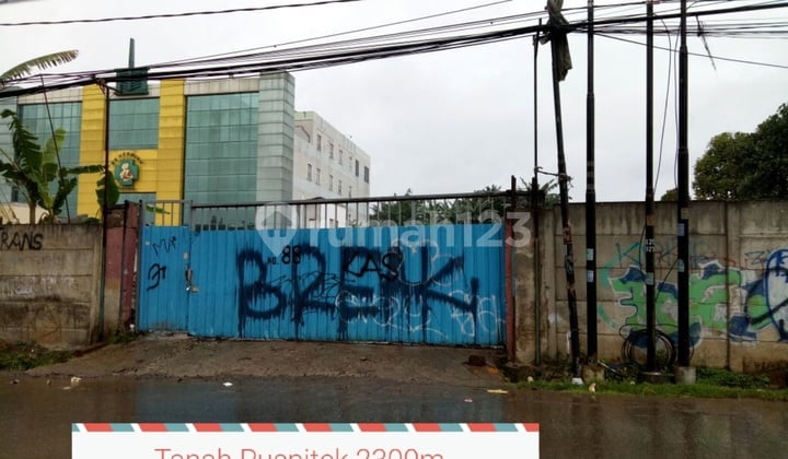 Dijual kavling pinggir jalan di BSD, cocok untuk usaha apapun. kavling di raya puspitek