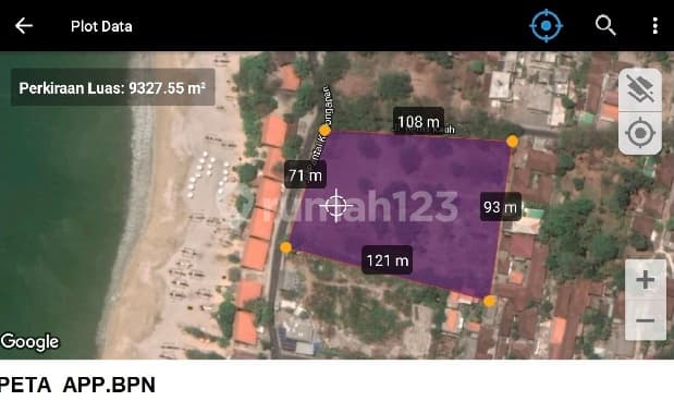 TANAH LUAS DEKAT PANTAI JIMBARAN