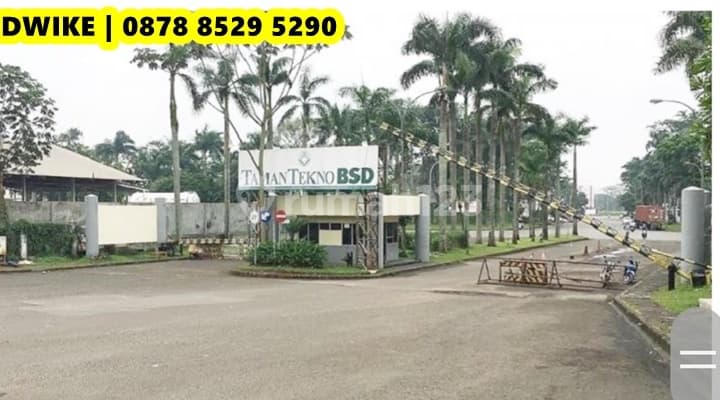 Kavling Taman Tekno BSD City, Lokasi Superb Dekat Tol, Jarang Ada