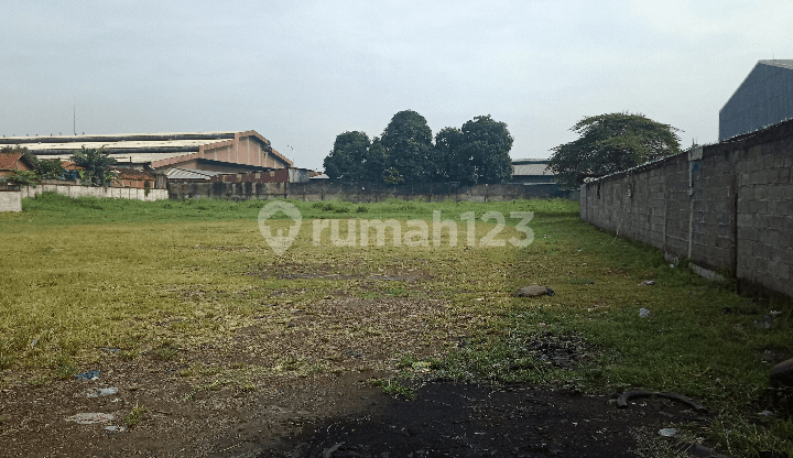tanah stategisfi jalan utama cocok utk showroom gudang ruko cluster sekolah tempat usaha