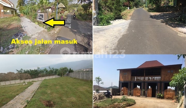 Tanah Murah Turirejo Lawang Jual Cpt B.u Poll Cuma 250 M Jl. Raya