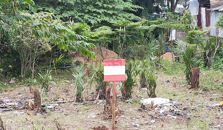 Tanah Kavling DKI 250 m2 (10x25) HGB Hadap Utara