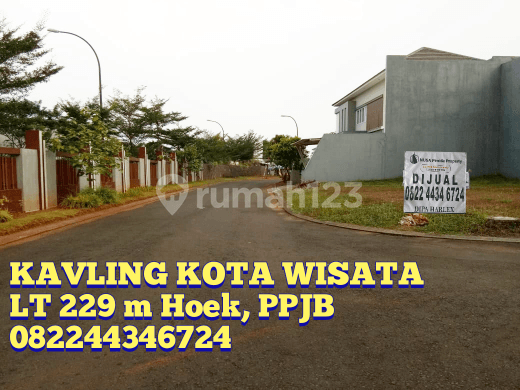 Kavling Di Kota Wisata Siap Bangun LT 229