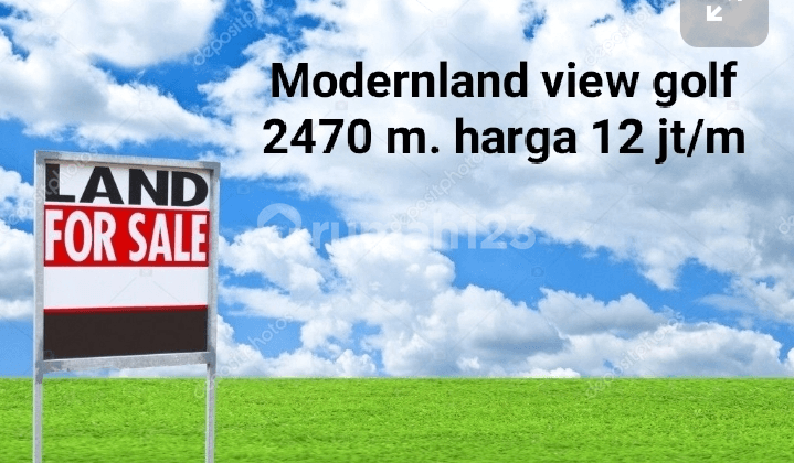 KAV strategis view golf Modernland KAV strategis view golf Modernland