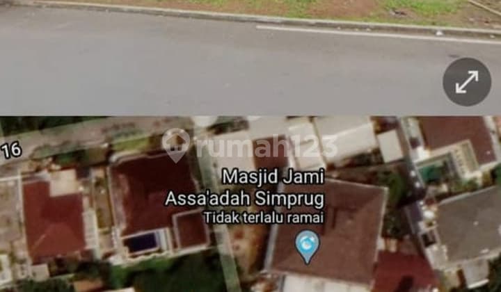 LAND on Jl SIMPRUG GOLF, SOUTH JAKARTA (BEAUTIFUL AND SAFE ENVIRONMENT)