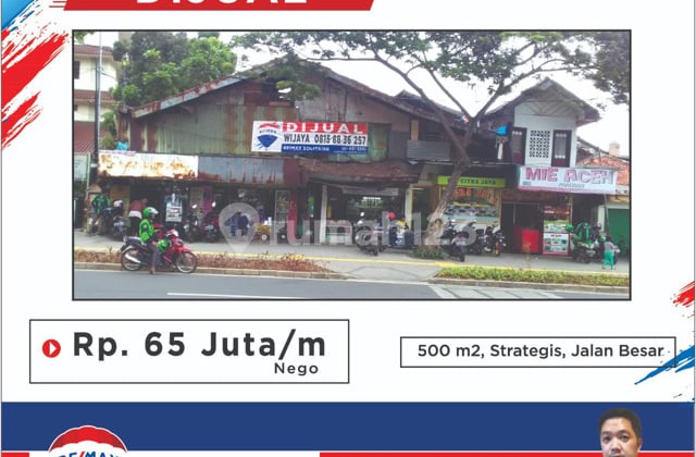 lahan jalan raya kramat raya