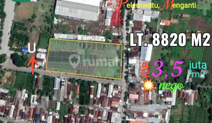 TANAH INDUSTRI MENGANTI GRESIK