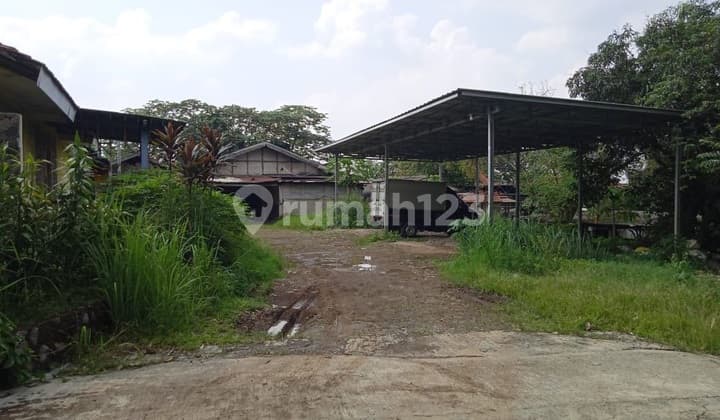 Tanah & bangunan Bogor jl Semplak Raya untuk Komersial bisa Ruko/Spbu lt 3945m H.14.5Mly murah bawah pasar.cash only