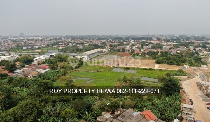 Termurah Dijual Tanah di Cikunir Jatiasih 2.6 Ha Bekasi Dekat Tol