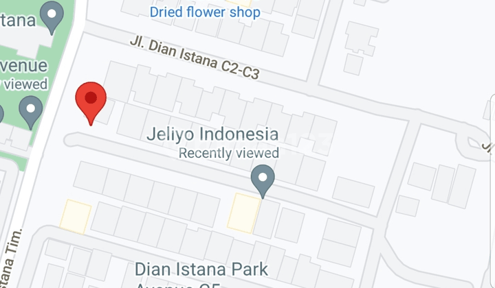 TANAH KAVLING HOOK PARK AVENUE DIAN ISTANA