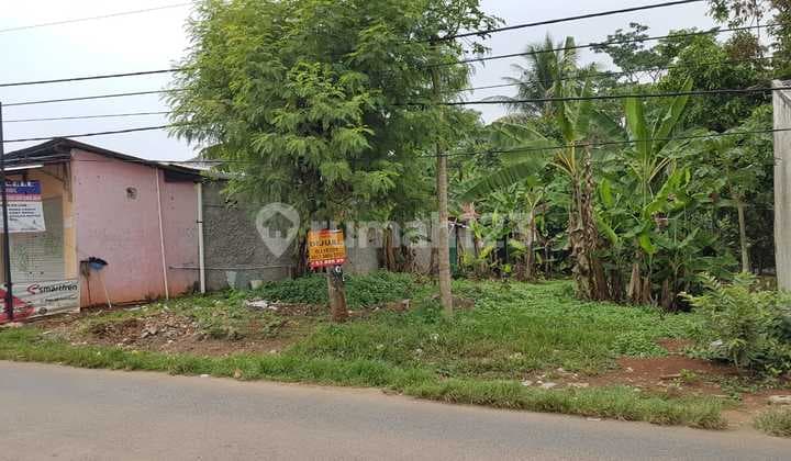 Dijual kavling pinggir jalan strategis siap bangun di Pagedangan Raya