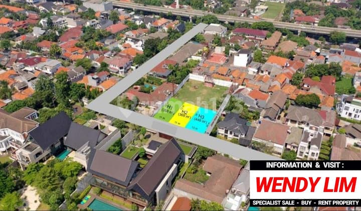 TANAH at Jl CIPETE SELATAN, CILANDAK, JAKSEL 1176 SQM