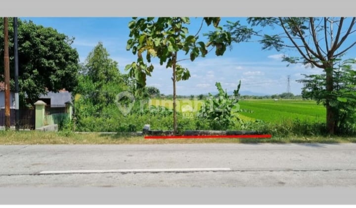 Tanah Wonosari Klaten Akses Jalan Kontainer