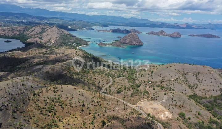 Tanah seluas 2.492 m2, premium dan strategis dengan sunset dan ocean view, pinggir jalan raya aspal