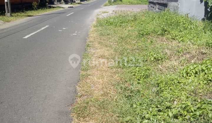 Tanah murah 1.080 m2, Desa Baha Mengwi Badung, pinggir jalan utama