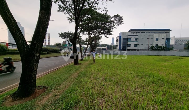 Dijual Kavling/Tanah Komersial di BSD Jl. Raya Serpong Posisi Bagus