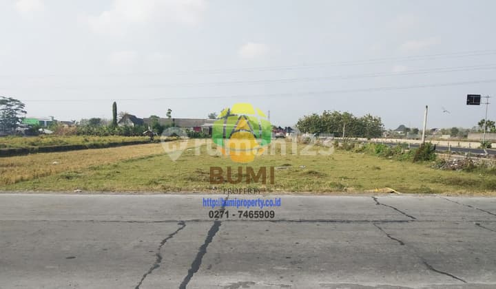 Tanah siap bangun lokasi kartasura