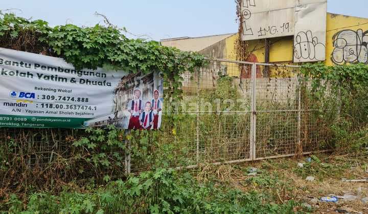 Tanah Pinggir Jalan Raya Kh Hasyim,cipondoh,luas 8600 M,harga 6.7jt/m