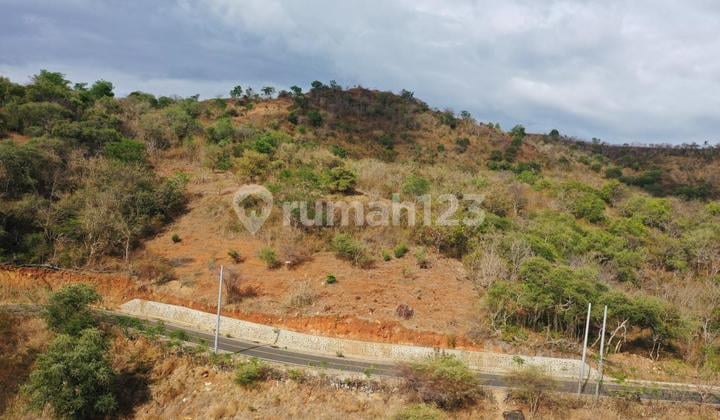 Tanah Seluas 23.115 M2, Berada di Pinggir Jalan Raya Aspal Hotmix, Tepat Dibukit dengan Sunset dan Ocean View
