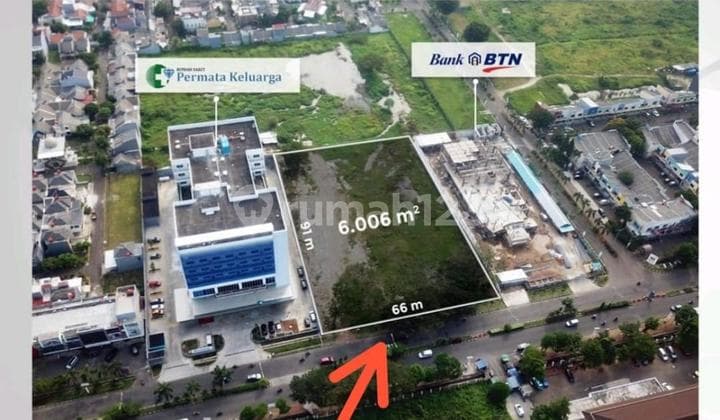 DI JUAL Tanah Komersil di Galuh Mas Karawang Barat