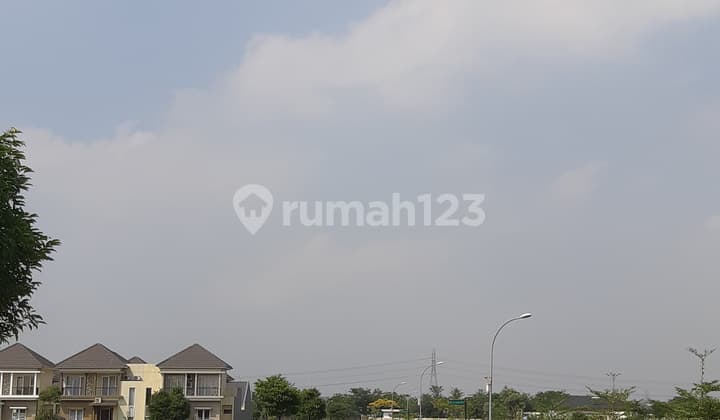 Dijual Kavling Sudut Suvarna Sutera View Taman dan CPG