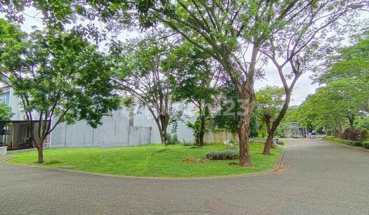 Kavling Foresta Hoek Depan Taman Utara-barat