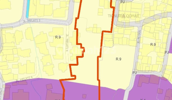 TANAH LUAS di Jln TB SIMATUPANG (ZONA KOMERSIAL & APARTEMEN)