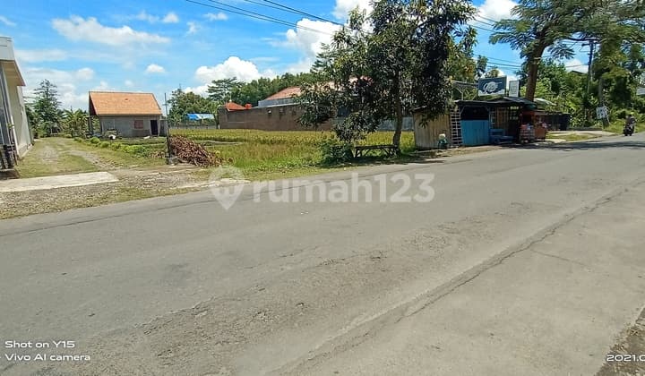 Tanah dekat terminal Klaten pinggir jalan