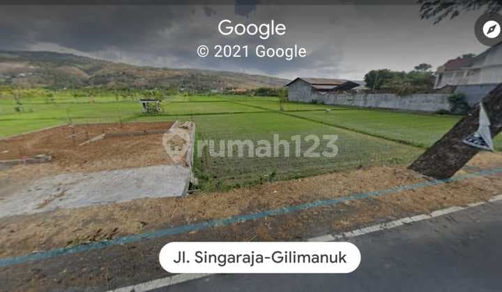 Tanah pinggir jalan lovina singaraja dijual super cepat