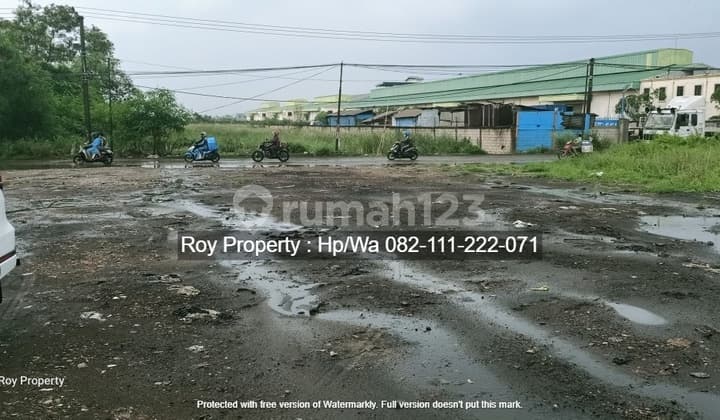 Termurah Dijual Tanah di Marunda Makmur 8.000 M2 Dekat Pintu Tol