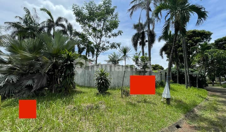 Tanah Kavling Hoek Depan Jalan Utama Kawasan Taman Giri Loka BSD (HARGA NEGO)