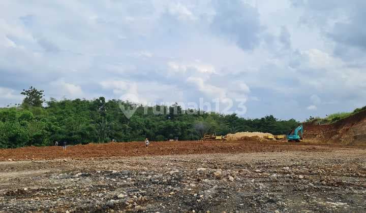 Dijual tanah gunung sindur cocok utk perumahan dekat toll lokasi pinggir jalan
