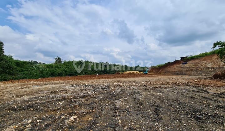 Tanah luas area Gunung sindur Bogor lokasi strategis sangat cocok untuk perumahan menengah harga juga terjangkau