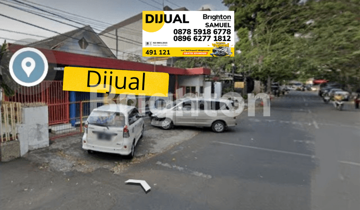 Tanah Langka Sangat Strategis Pusat Kota Malang Bonus Bangunannya Cocok Buat Segala Usaha