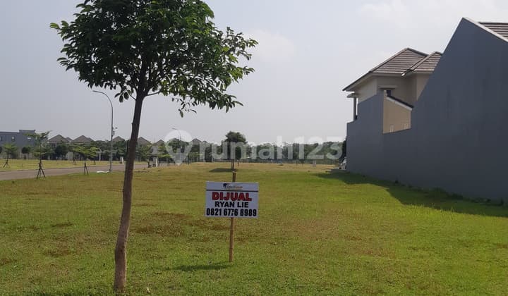 Dijual Kavling Sudut Suvarna Sutera, Cluster Alam