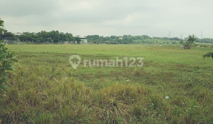 Tanah karawang luas 10ha milik perorangan cocok utk Industri dan pergudangan teluk jambe karawang barat