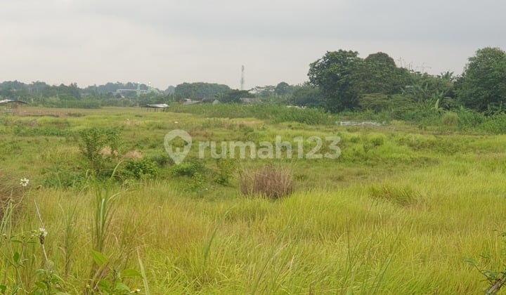 Tanah di pinggir Jalan di Serang Baru Bekasi