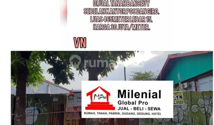 Tanah strategis pusat kota daerah niaga jl.banceuy