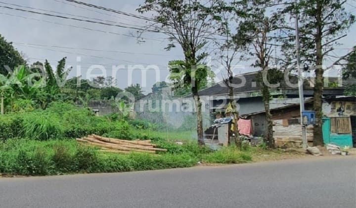 Tanah Siap Bangun Lokasi Stratrgis Pinggir Jalan Cocok Untuk Usaha