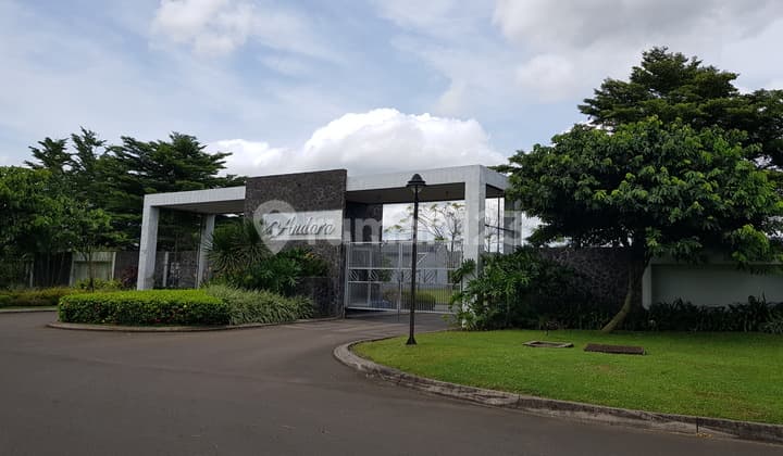 Dijual Kavling Suvarna Sutera. Cluster Andara. Dekat Sekolah St.laurensia. Posisi Huk.