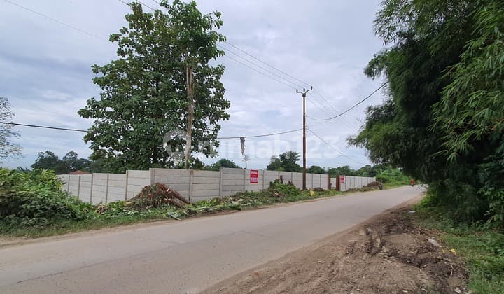 Jl. Dandang, Cisauk... Land Ready for Use... Suitable for Warehouse, Factory, Housing.. Area 1.6 Hectares.. Roadside Location