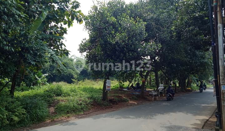 Dijual Tanah Sawangan Rangkapan Jaya Luas 1,5ha Pinggir Jalan Utama Depok