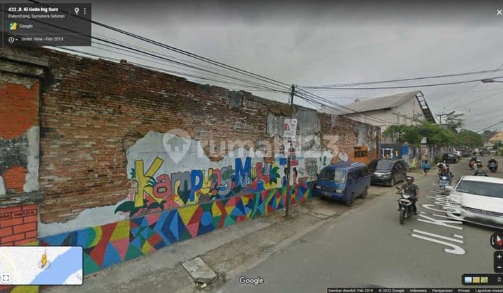 Tanah Dijual 9500 m2 Di Tepi Sungai Musi Palembang