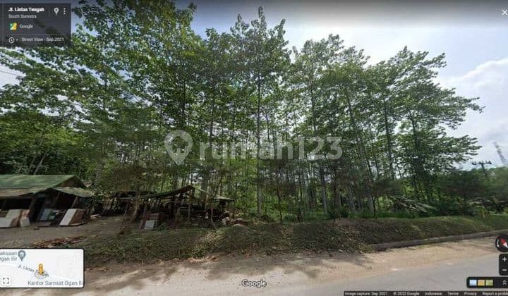 Tanah 3,7 Ha Dijual Di Inderalaya Cocok Untuk Pabrik