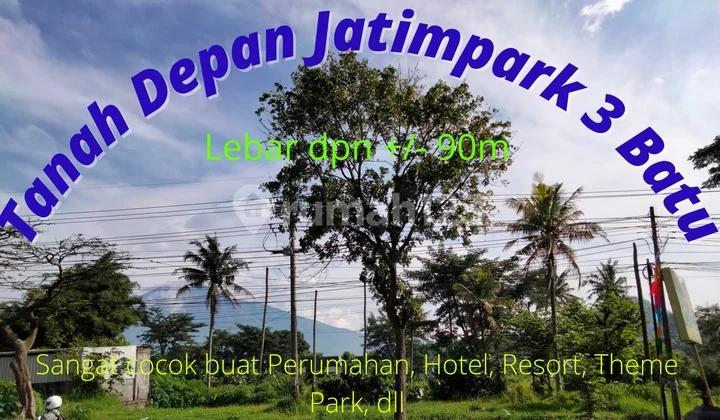 The Only One in Batu City‼️ Rare Yellow Zone Land, Zero Provincial Highways, in Front of Jatimpark 3 Batu. The Only One in Batu City‼️ Rare Yellow Zone Land, Zero Provincial Highways, in Front of Jatimpark 3 Batu.