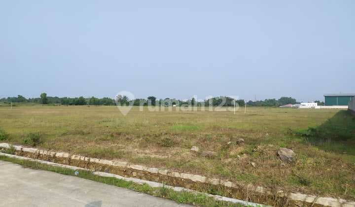 Kavling industri 3 hektar siap bangun sudah rata dan dibeton harga murah Cikande