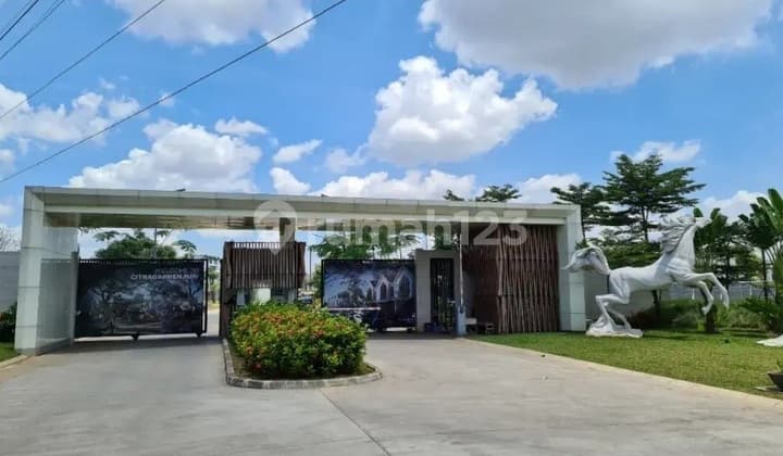 Dijual Tanah Kavling Murah di Citra Garden Puri Cluster Alma Posisi Hoek 13,5x15