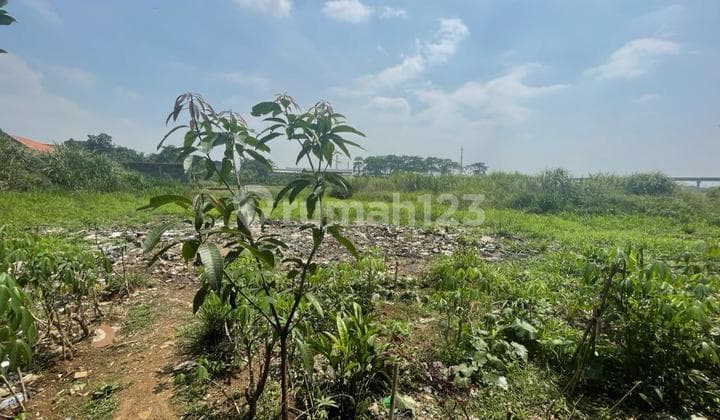 Tanah Jalan Raya Nanjung dekat pintu tol,bisa di bangun untuk gudang
